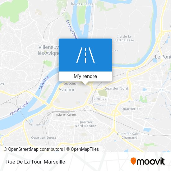 Rue De La Tour plan