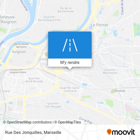 Rue Des Jonquilles plan