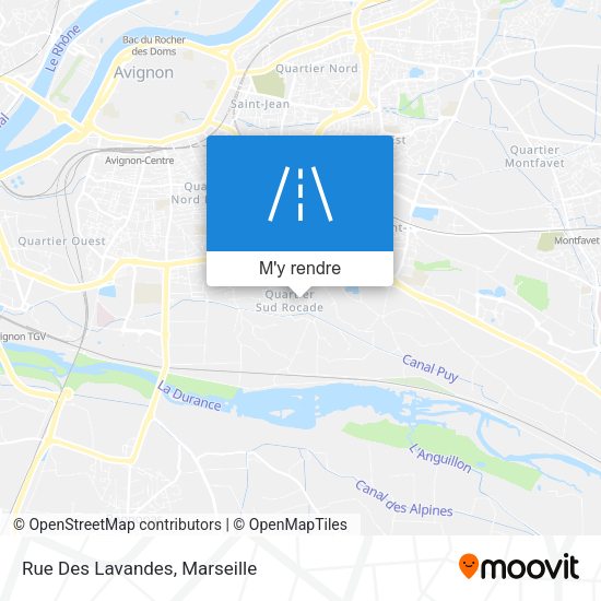 Rue Des Lavandes plan