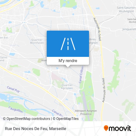 Rue Des Noces De Feu plan