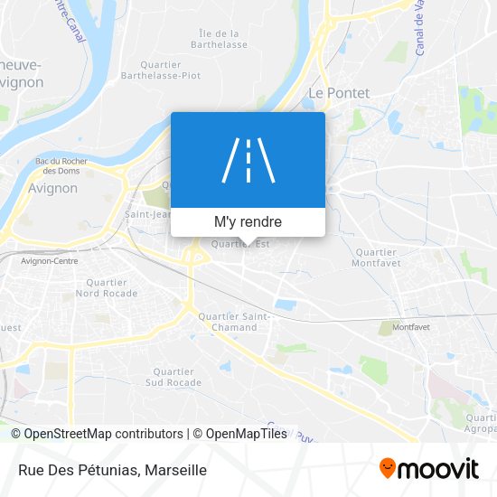 Rue Des Pétunias plan