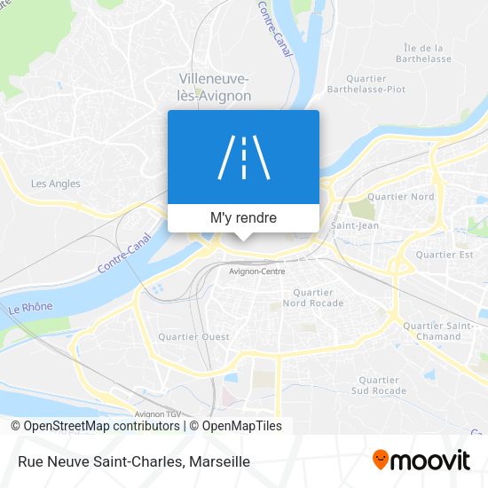 Rue Neuve Saint-Charles plan