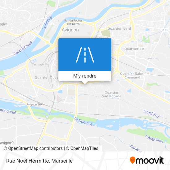 Rue Noël Hérmitte plan