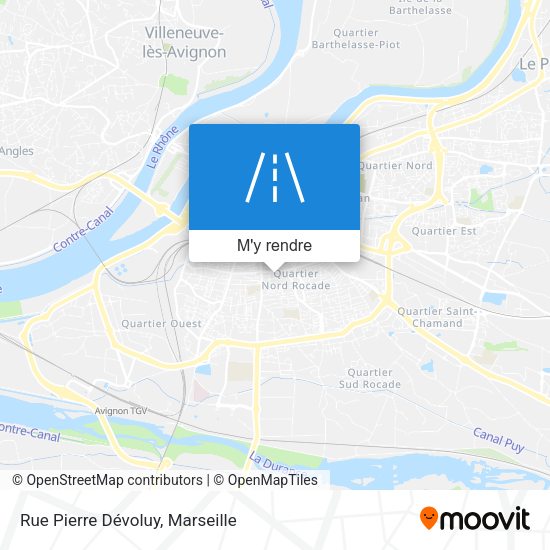 Rue Pierre Dévoluy plan