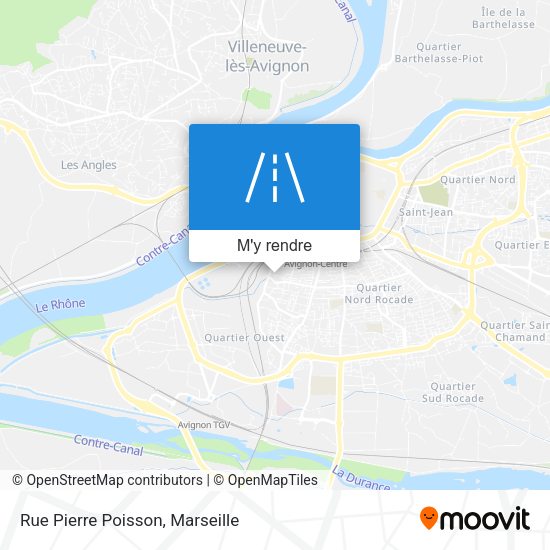 Rue Pierre Poisson plan