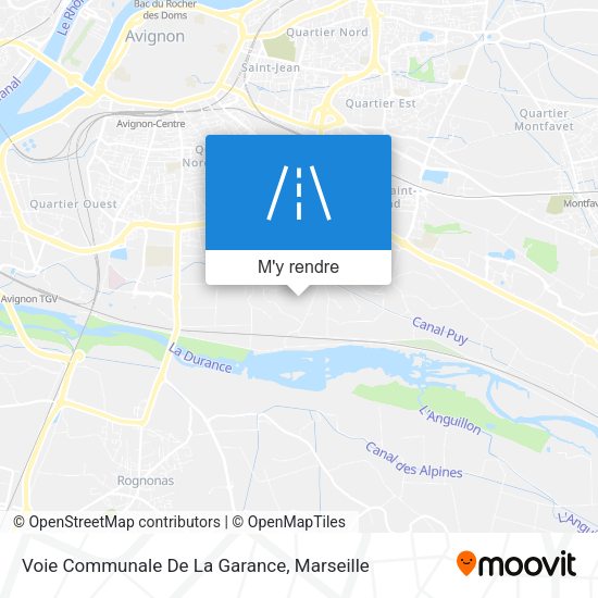 Voie Communale De La Garance plan