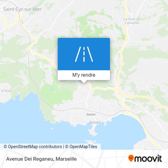 Avenue Dei Reganeu plan