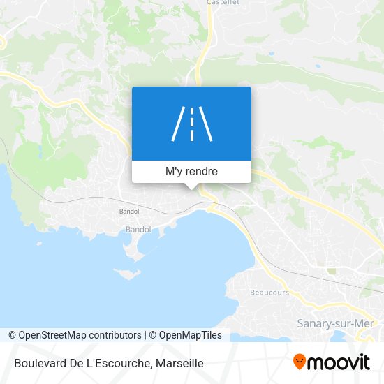 Boulevard De L'Escourche plan