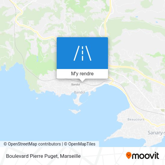 Boulevard Pierre Puget plan