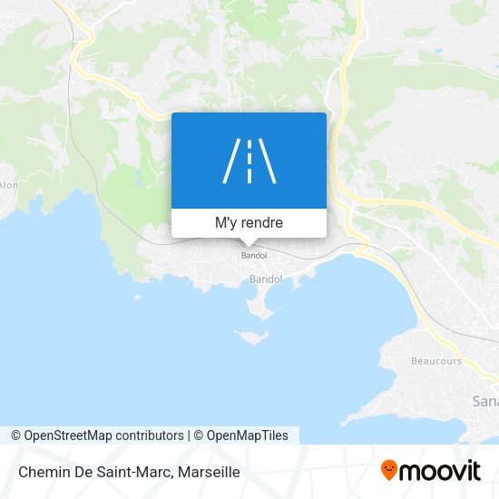 Chemin De Saint-Marc plan