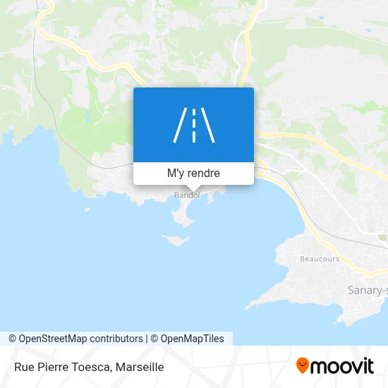 Rue Pierre Toesca plan