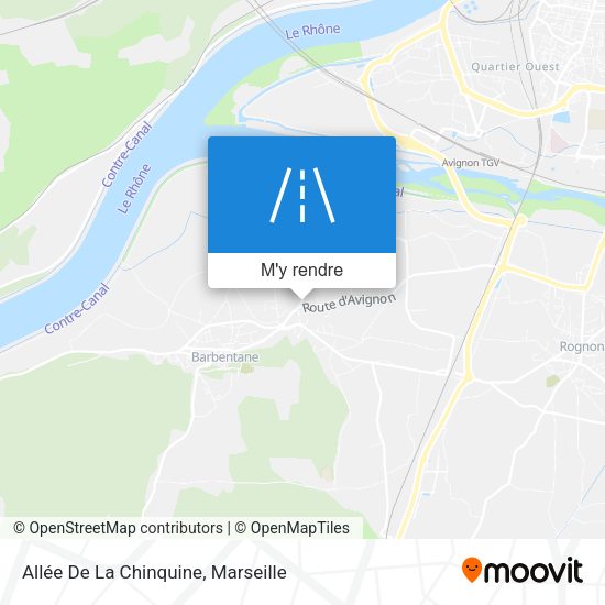 Allée De La Chinquine plan