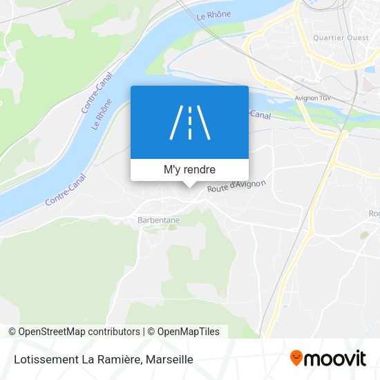 Lotissement La Ramière plan