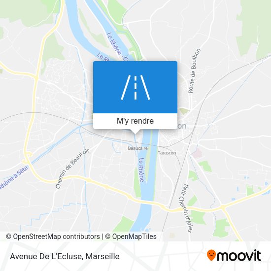 Avenue De L'Ecluse plan