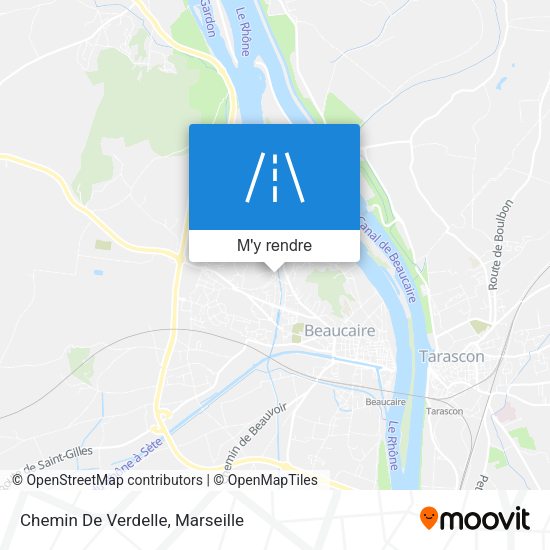 Chemin De Verdelle plan