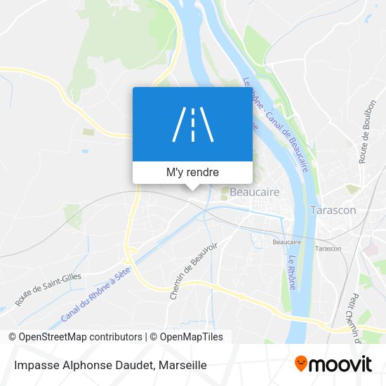 Impasse Alphonse Daudet plan
