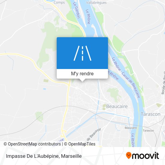 Impasse De L'Aubépine plan