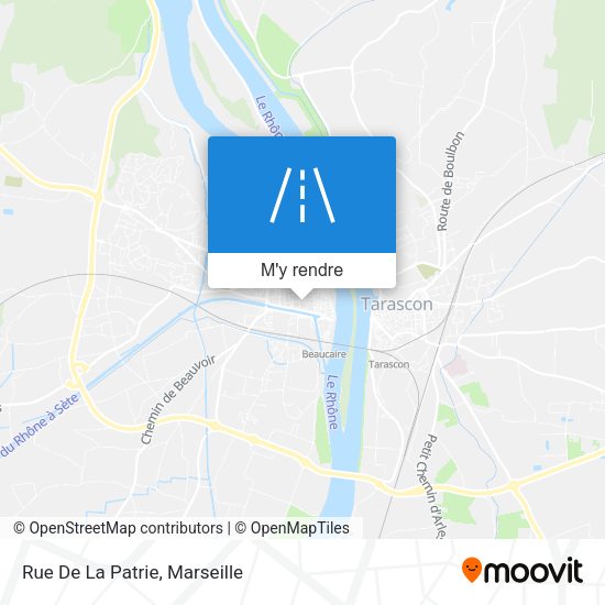 Rue De La Patrie plan