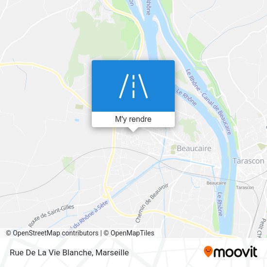 Rue De La Vie Blanche plan