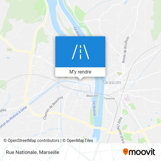 Rue Nationale plan