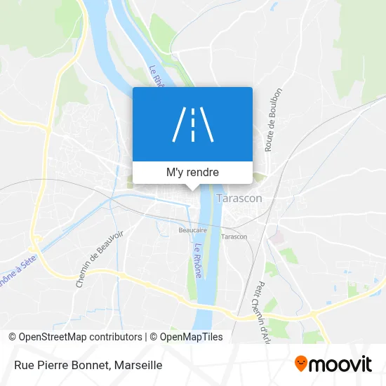 Rue Pierre Bonnet plan