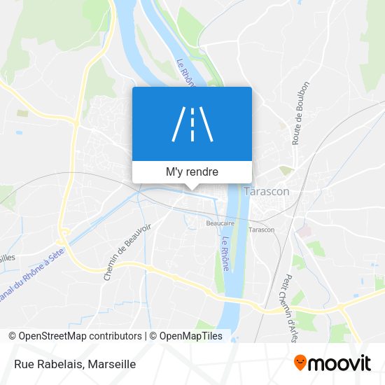 Rue Rabelais plan
