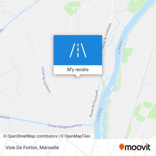 Voie De Forton plan