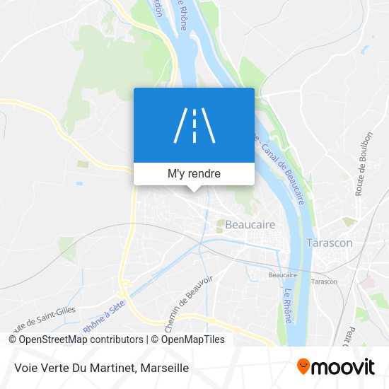 Voie Verte Du Martinet plan