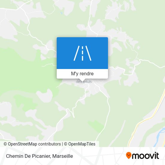 Chemin De Picanier plan
