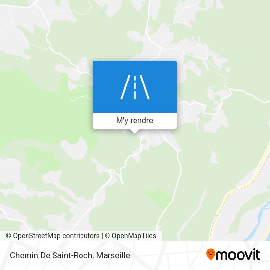 Chemin De Saint-Roch plan