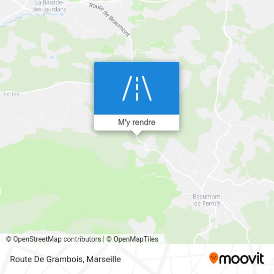 Route De Grambois plan