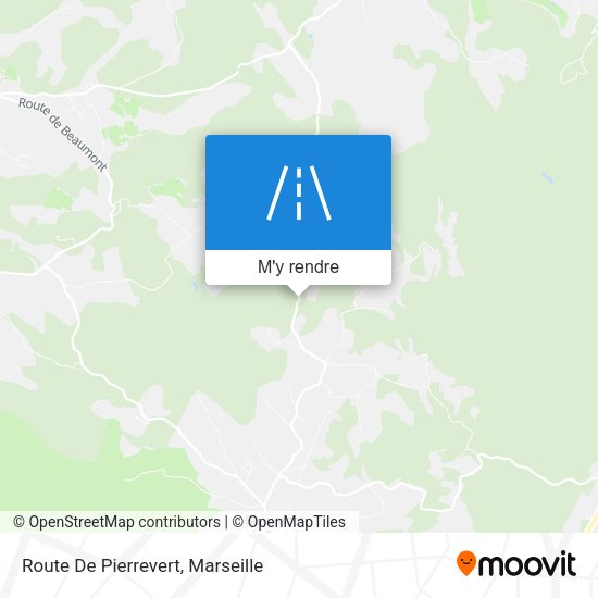 Route De Pierrevert plan