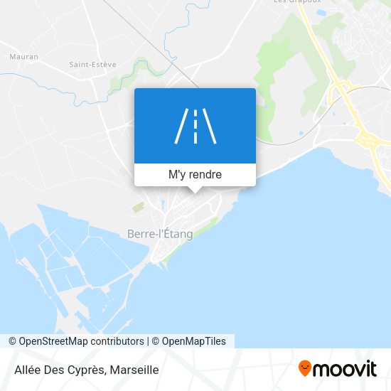 Allée Des Cyprès plan