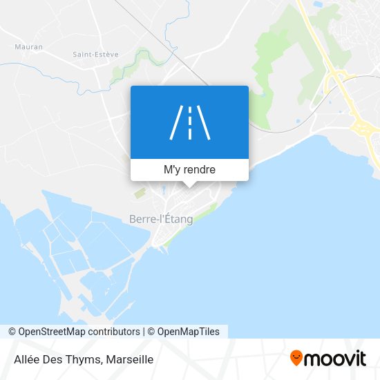 Allée Des Thyms plan