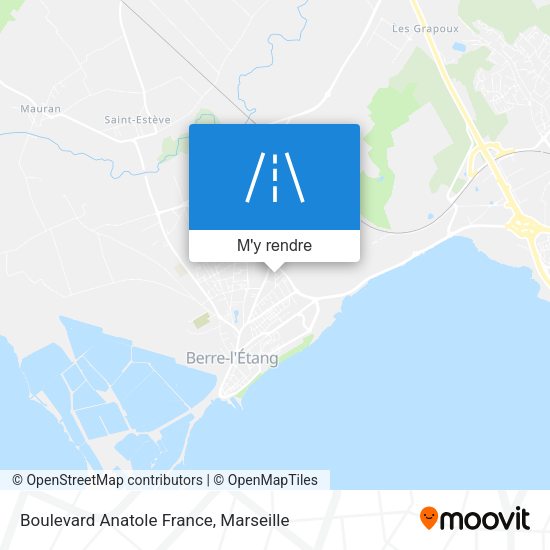Boulevard Anatole France plan