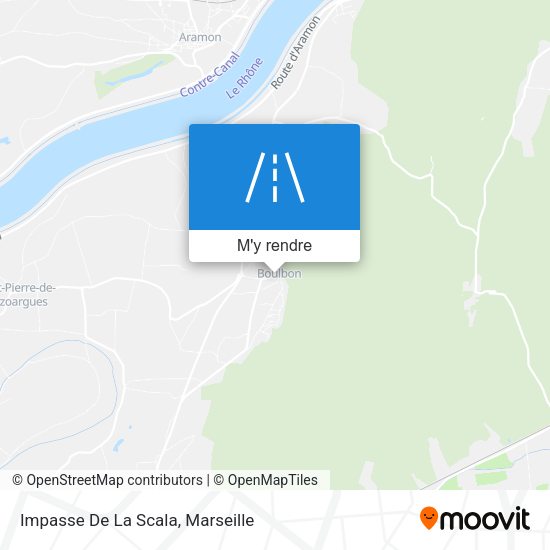 Impasse De La Scala plan
