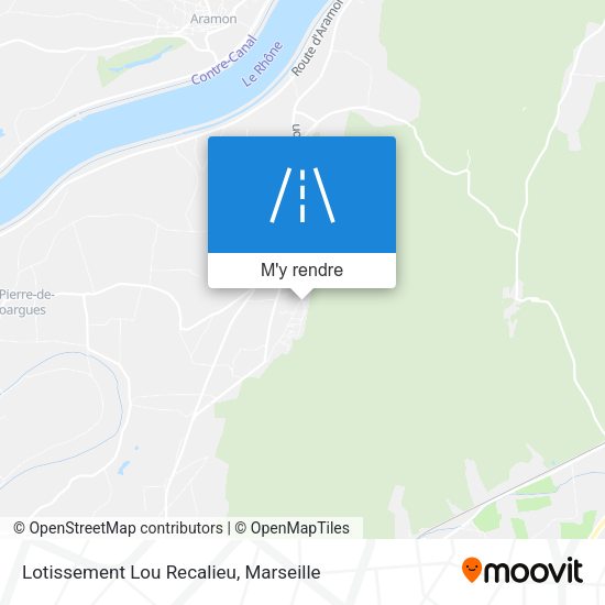 Lotissement Lou Recalieu plan