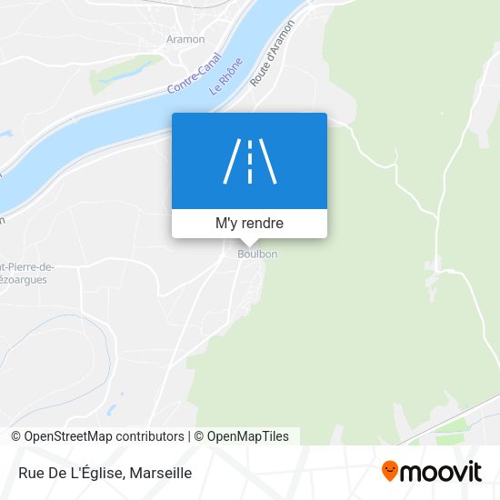 Rue De L'Église plan