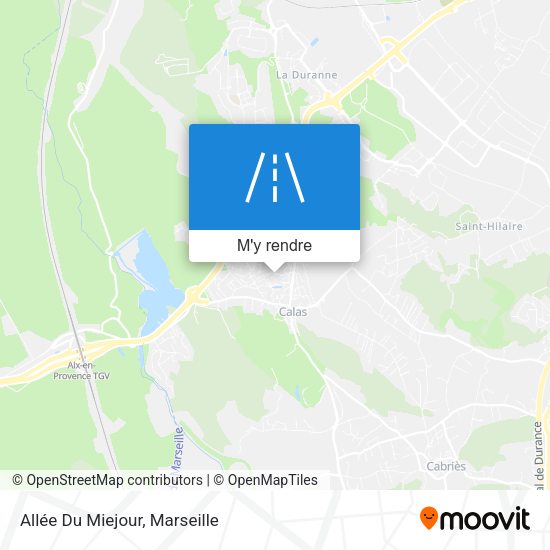Allée Du Miejour plan
