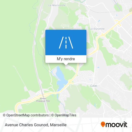 Avenue Charles Gounod plan