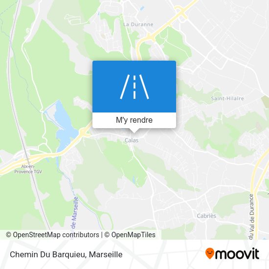 Chemin Du Barquieu plan