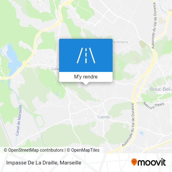 Impasse De La Draille plan