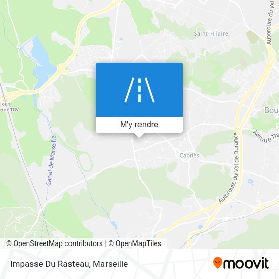 Impasse Du Rasteau plan