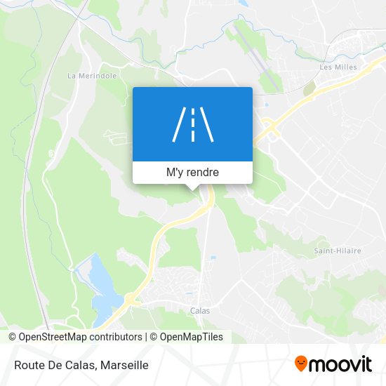 Route De Calas plan