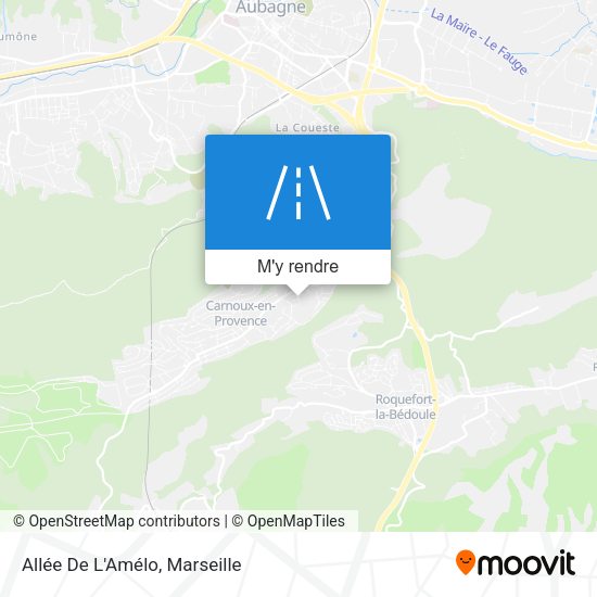 Allée De L'Amélo plan