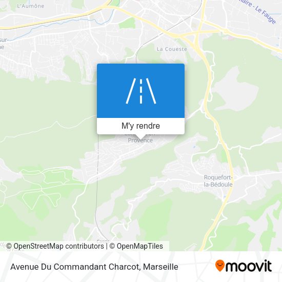 Avenue Du Commandant Charcot plan