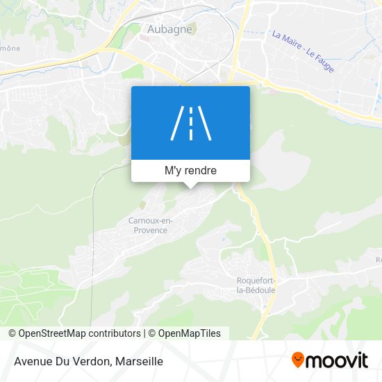 Avenue Du Verdon plan