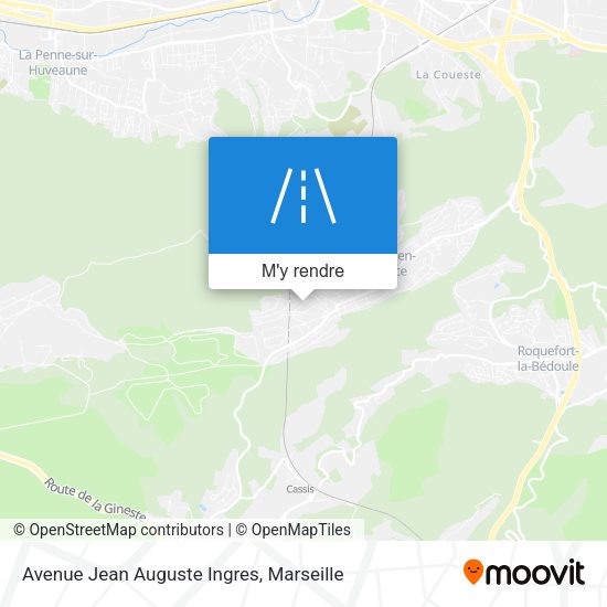 Avenue Jean Auguste Ingres plan