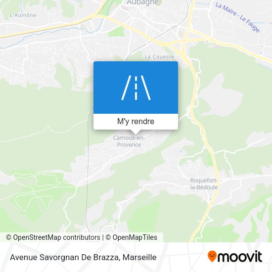 Avenue Savorgnan De Brazza plan