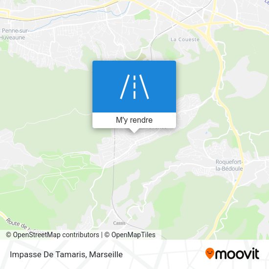Impasse De Tamaris plan